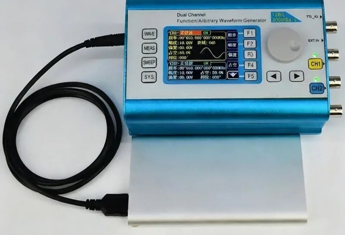 Function Arbitrary Waveform Generator - Generador de señales de función DDS