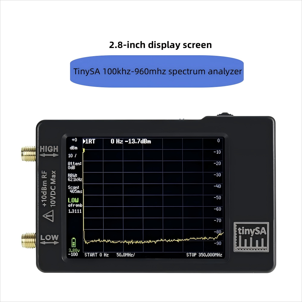 Analizador de espectro TinySA  - Signal Generator Spectrum Analyzer reseña y precio