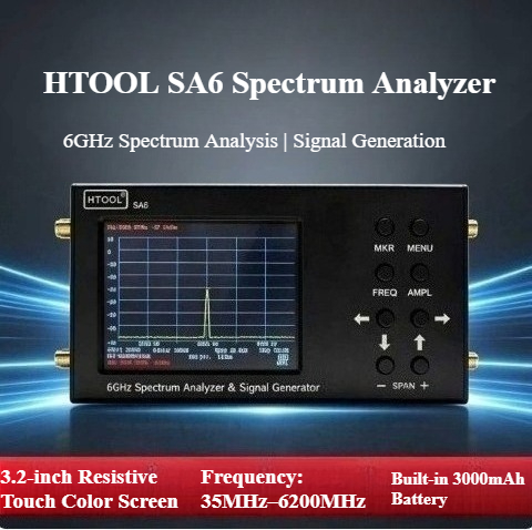 Analizador de Espectro Portáti - Signal Generator Spectrum Analyzer reseña y precio